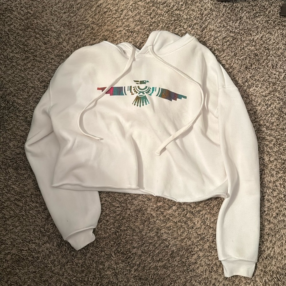Cropped hoodie